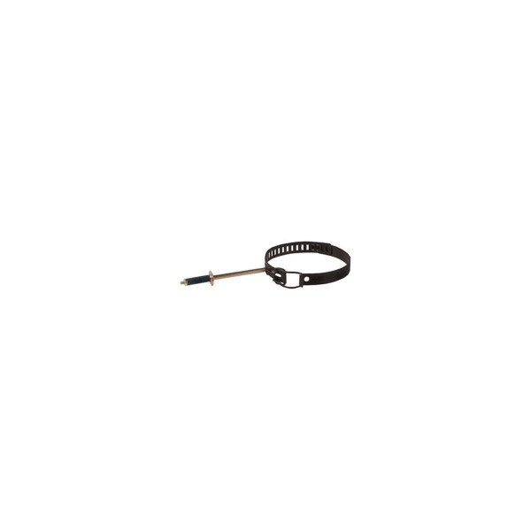 COLLARI PER TUBI STUFA BLISTER UNIVERSALI NERI 8/13 CM 