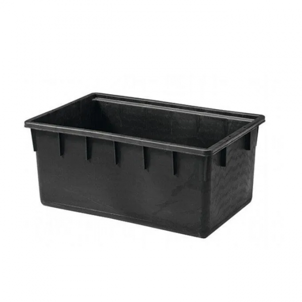 Stefanplast Mastello Rettangolare 250lt 94X63 H 57 cm  Nero