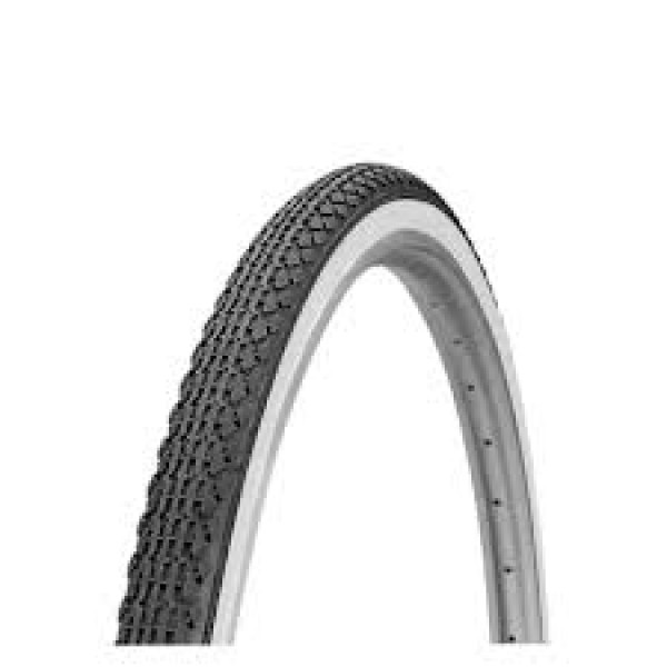 Lampa pneumatico bicicletta da strada 24x1.75 nero/bianco 