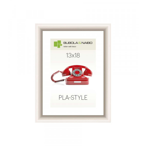 CORNICE PLA-STYLE SERIE BASIC BIANCO 13X18 CM 