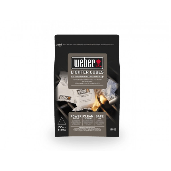 Weber cubetti accendifuoco power ignition 17945