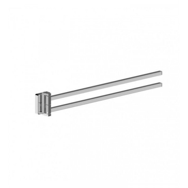 IDRO BRIC SERIE CUBO CROMATO PORTA SALVIETTE A SNODO