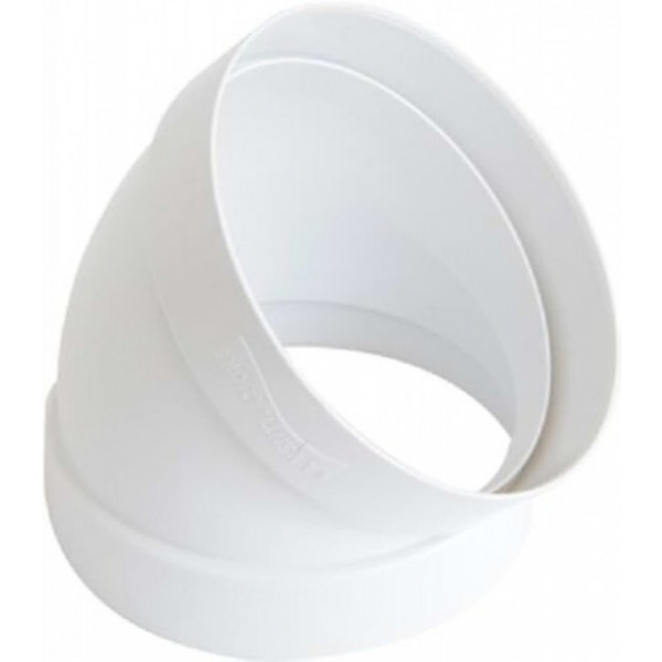 curva a 45 gradi ff abs d. mm. 100