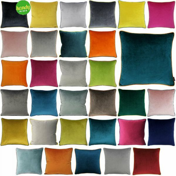 CUSCINO BOMBATO 42X42 CM LONETA  NOCCIO