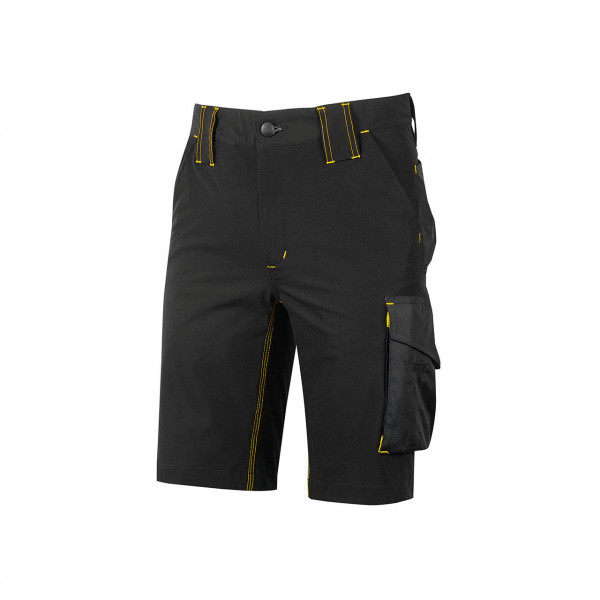 U-Power Bermuda in tessuto U-4 Mercury Lady Black Carbon Taglia XL