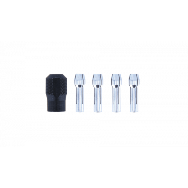Dremel Set da 4 Pinze dad 0.8-3.2mm inclusa ghiera di serraggio 