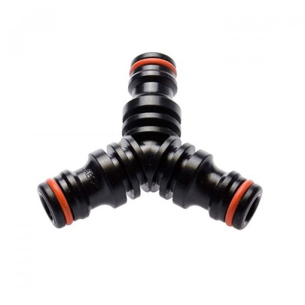 Claber raccordo deviatore a tre vie  5/8" maschi 