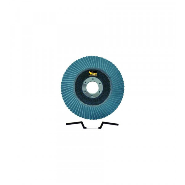 dischi a lamelle vigor fibra mm.115 grana 40