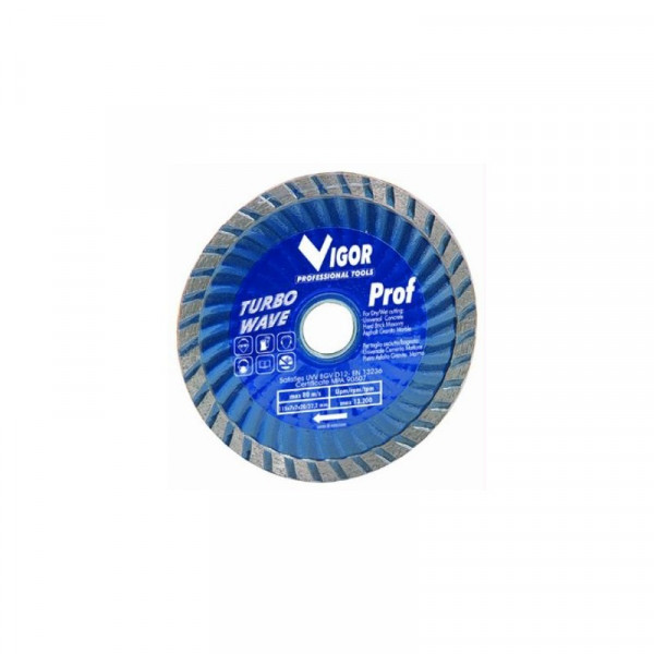 Disco diamantato HU-Firma Turbo Wave Blu d.115mm