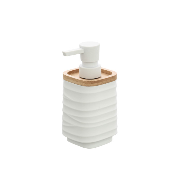 DISPENSER SAPONE BIANCO LINEA ALABA