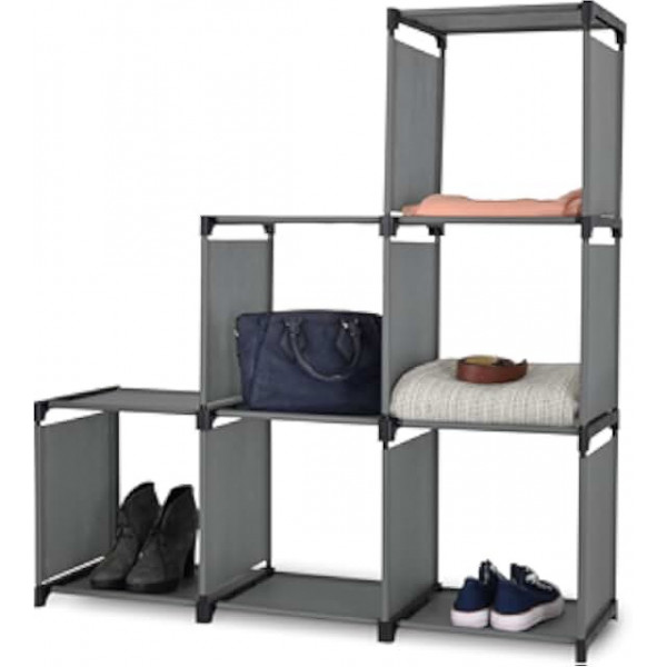 Scaffale cubi 6 scomparti Domoliving