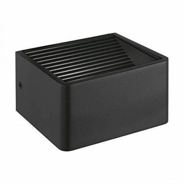 Applique Led Doninni nera 6,2W Eglo