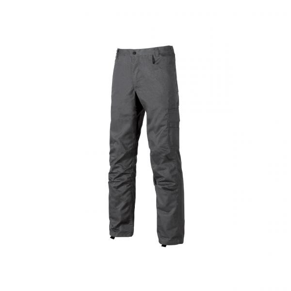 U-Power Alfa Pantalone da lavoro, Grey meteorite Taglia 52