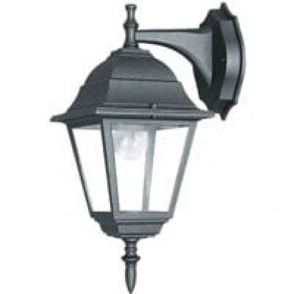 Applique Down Roma nera 60W Fan Europe