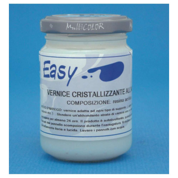 Vernice Cristallizzante All'Acqua Easy - Finitura Trasparente - 1 L