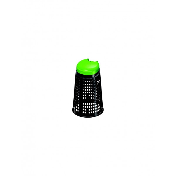 ECO-TRESPOLO GRIGLIA CON COPERCHIO VERDE LT. 110