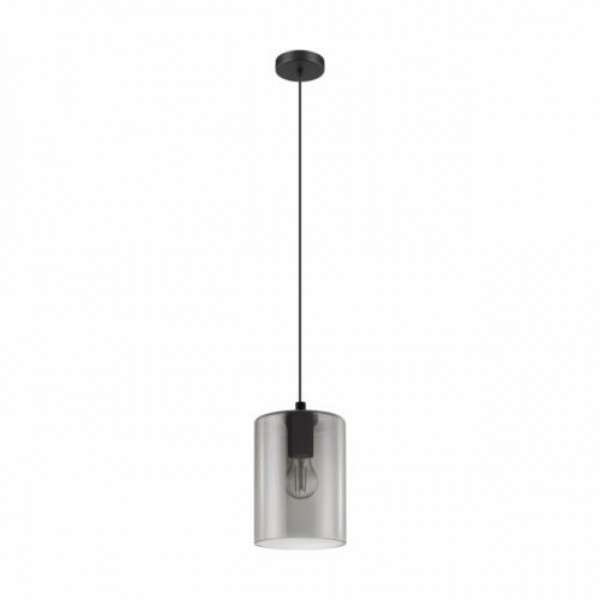 Lampada a sospensione Cadaques nero 40W Eglo