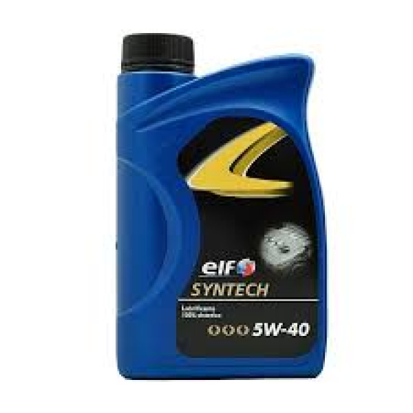 Elf syntech lubex 5w40 flacone da lt.4
