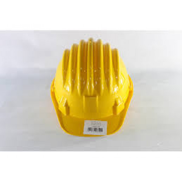 Elmetto casco di protezione impresa giallo standard