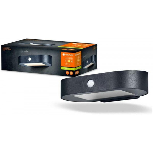Endura Garden Solar Oval S Wall 3000K