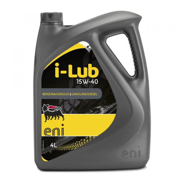 OLIO MOTORE ENI I-LUB 15W40 FLACONE DA LT 4  