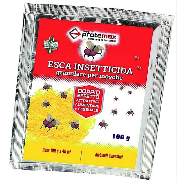 ESCA TRAPPOLA MOSCHE PROTEMAX CONFEZIONE DA GR 100
