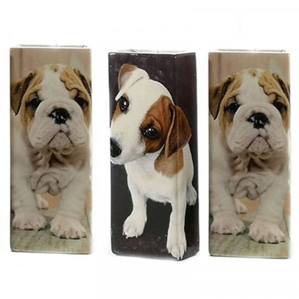 evaporatore ceramica semicircolare 15cm decoro cane 