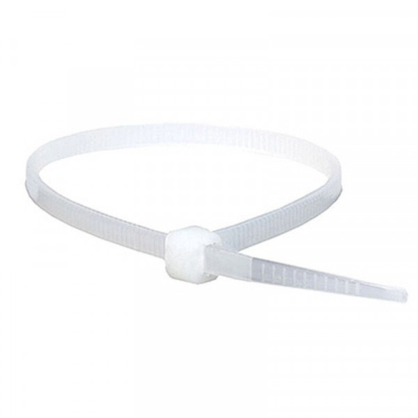 FASCETTE BIANCHE 4.5X380mm  CONFEZIONE DA 100 PZ