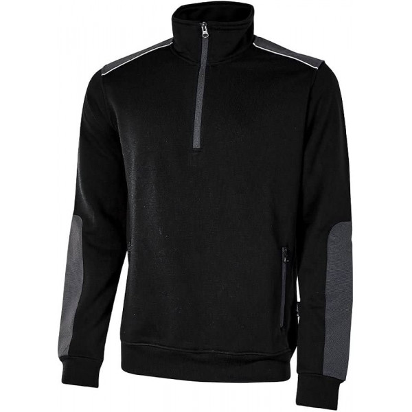 Felpa da Lavoro U-Power Cushy Black carbon EY142BC Tg. M