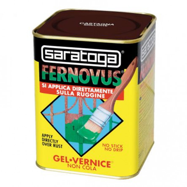 Vernice Gel Antiruggine Fernovus 250ml - Castagna Brillante