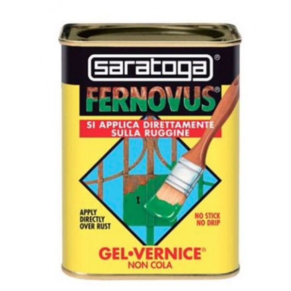 Vernice Gel Antiruggine Fernovus 750ml - Grigio Scuro Satinato