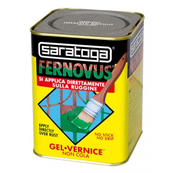Vernice Gel Antiruggine Fernovus 750ml - Micaceo Grigio Grafite