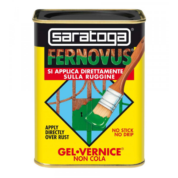 Vernice Gel Antiruggine Fernovus 750ml - Nero Brillante