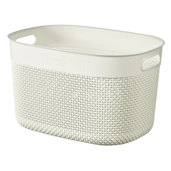 CESTA FILO 44X33XH27CM BIANCA