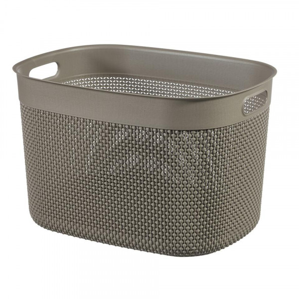 CESTA FILO 44X33XH27CM CAPPUCCINO 