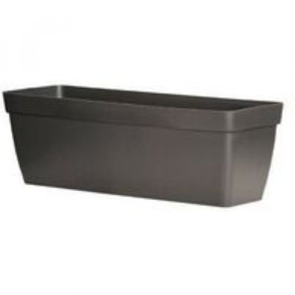 Fioriera Pot con riserva d'acqua antracite cm 50 Art Plast