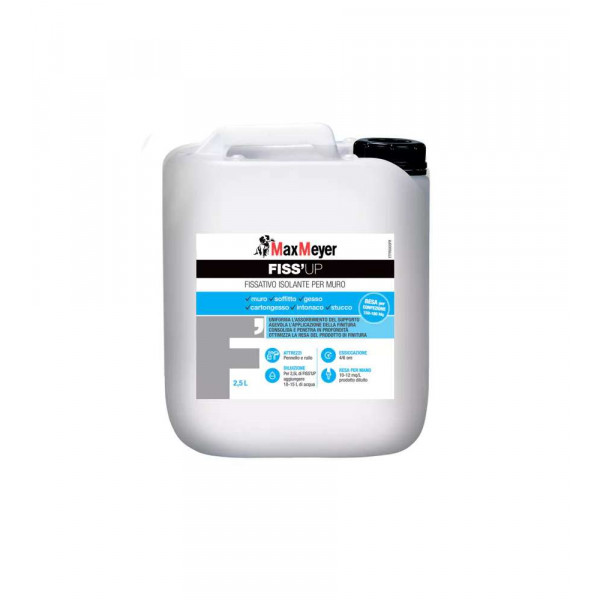 Fissativo Idropitture Maxmeyer Fissup flacone da 2,5 L