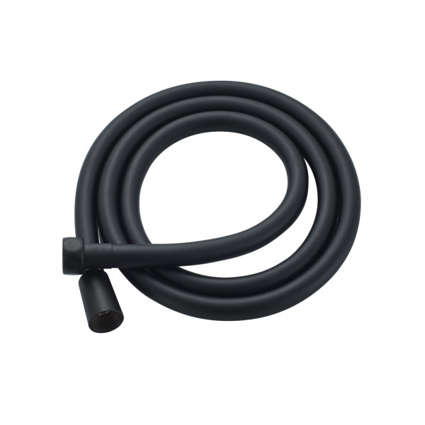 Flessibile nero da 150 cm in pvc rinforzato 14mm  attacco 1/2"
