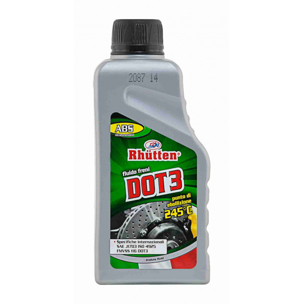 Fluido Freni DOT 3 - 250 ml - Prestazioni Affidabili e Sicurezza per il Tuo Veicolo!