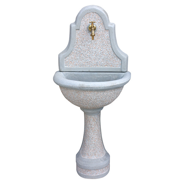 FONTANA A MURO DORA GRIGIA  H120 L53 P35 cm 
