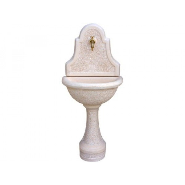Fontana Dora a muro H120 rosa K.a.m. Arredo Giardini Srl