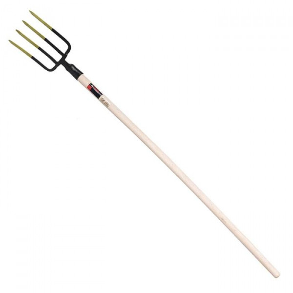 Forca a 4 denti, manico in faggio 140 cm  Metodo 