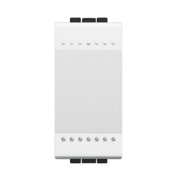 FP LL pulsante 1 posto NO 10A 1m bianco 