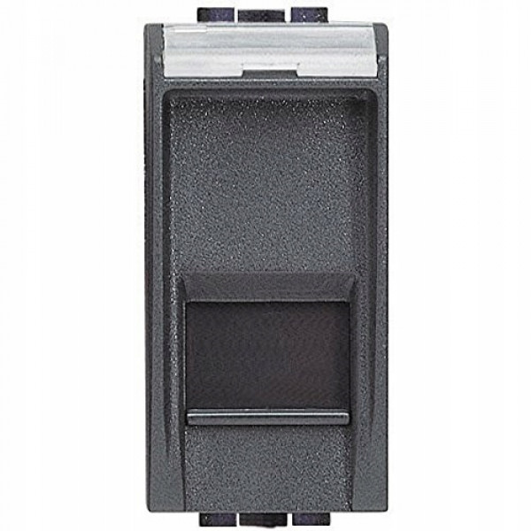 Connettore bticino rj45 5e  toolless utp Antracite 