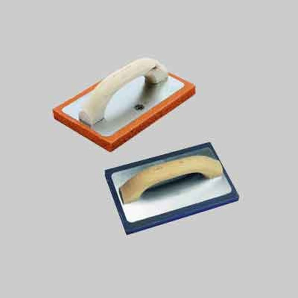 FRATTONE IN SPUGNA BLU MANICO LEGNO 240X100MM 
