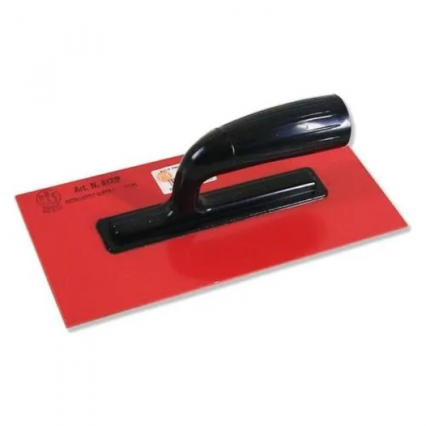 Frattone lama 2,5 mm Sicodur incollato supporto e manico  280x130 mm 