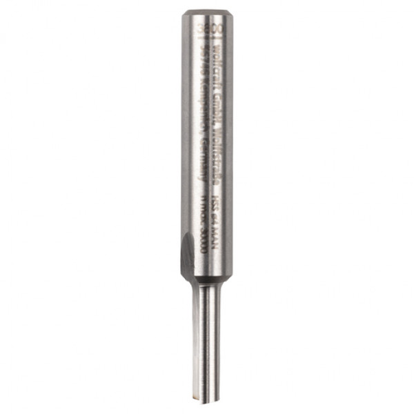 Wolfcraft Fresa per scanalatura HSS Dimensione, Ø 4x14  mm Diametro albero 6 mm