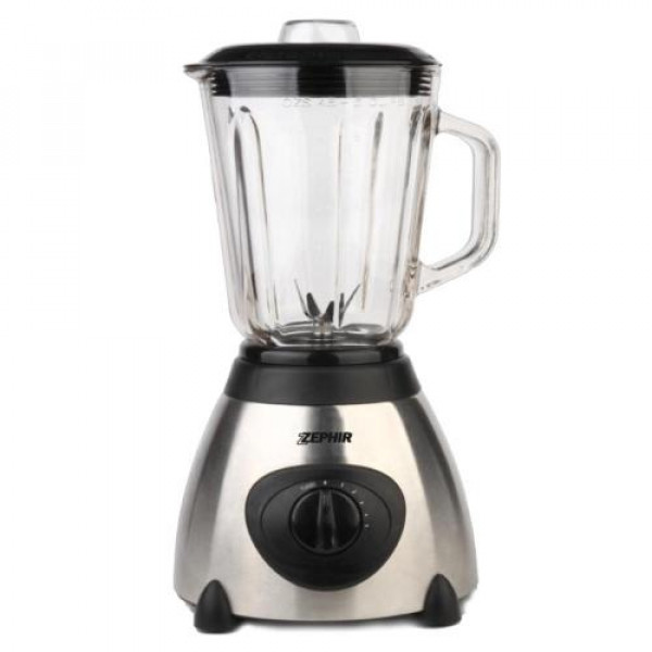 FRULLATORE IN ACCIAIO CARAFFA IN VETRO 1.5LT