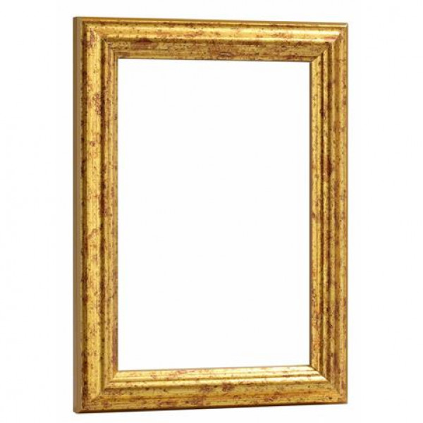 Cornice claudia serie classic in legno  30x40 cm oro 