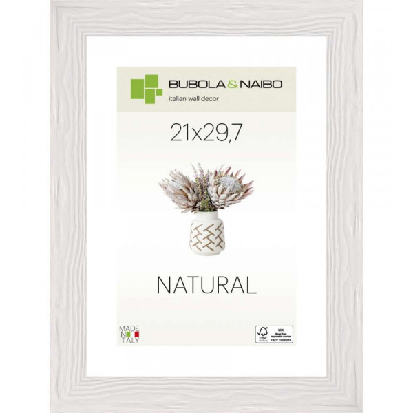 CORNICE SANDRA IN LEGNO TRENDY BIANCO  21X29.7 CM 